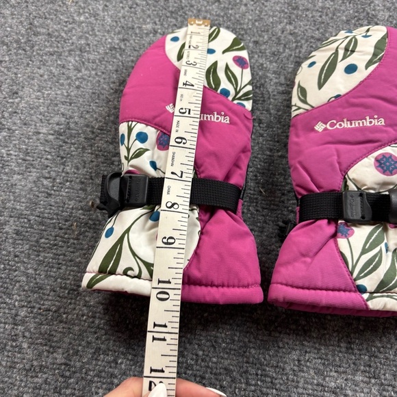 COLUMBIA Girls Pink Core II Mitten Winter Snow Mitten size: Youth Large - Picture 7 of 7